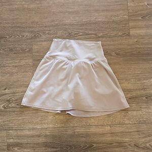 lululemon athletica light gray athletic skort